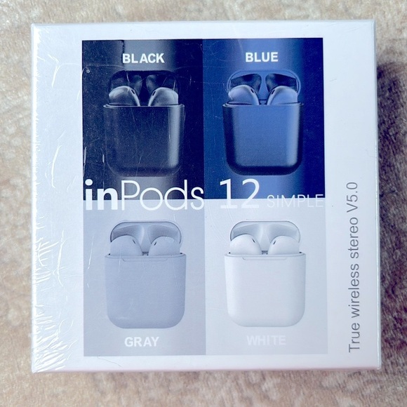 Brand New inPods 12 True Wireless Bluetooth 5.0 Earphones Earbuds Voice Function - Picture 8 of 8
